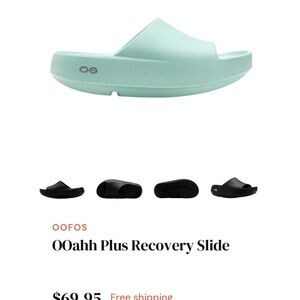 OOFOS OOahh Plus Slide Sandal - Mint / M9/W11/ EU 42